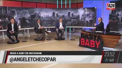 En A24 también están on fire como Feinmann ayer