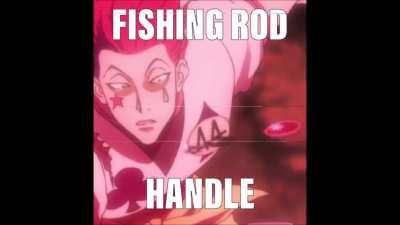 objects that i have shoved up my arse (hisoka edition)