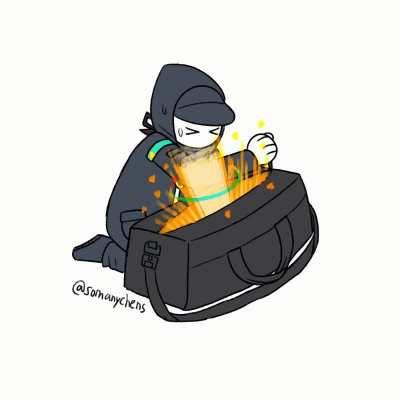 [oc] 6* pull animation for luck!