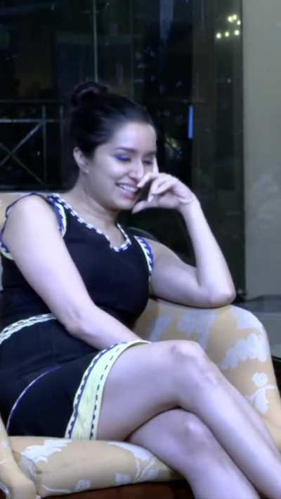 Shraddha Kapoor's Thighs from 2 interviews. Tried to compile the best from the both.