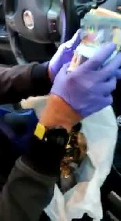 Police find quite a lot in this dashboard