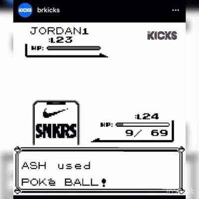 A wild Jordan 1 appeared ...