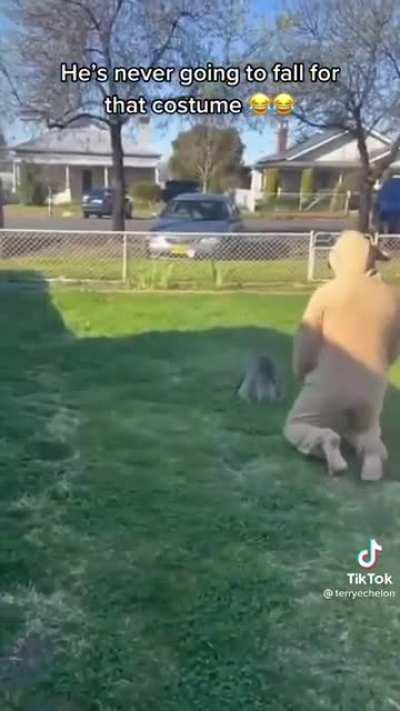 He was very happy to get trust