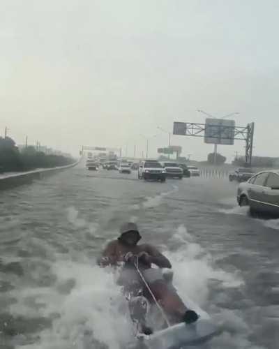 HMB while I get towed through the flooded freeway