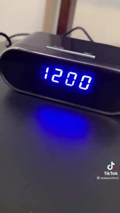 Identifying hidden cameras in rentals and hotels.