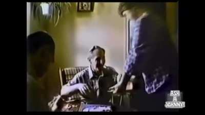 A TV ad from the 1980s, it would never fly today.