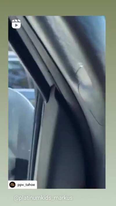 WTF is she on? The guy talking isn't a cop, just a good Samaritan.