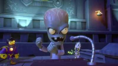 Zomboss announces he's taking over the world