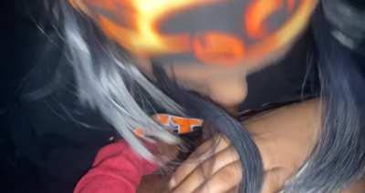 Cheating tinder slut eats bbc up after smoke sheesh