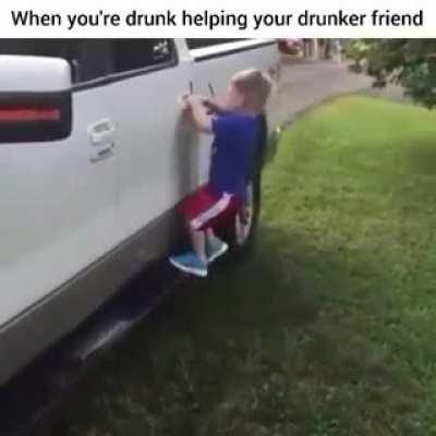 Every night out with “the boys”