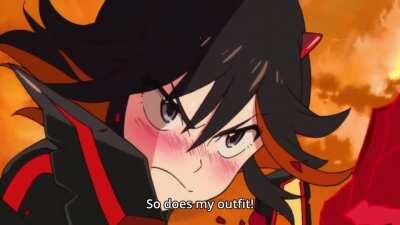 What sort of outfit is that!? (Kill la Kill)