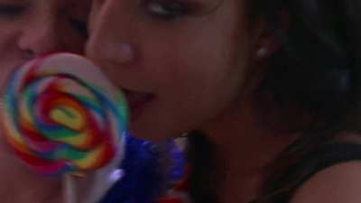 Thick booty hot girls sexy lingerie with pearl thongs try on party with cheerleader and french maid costume haul turns into a 5 girls 1 boy handjob party - taken from www.leons.tv