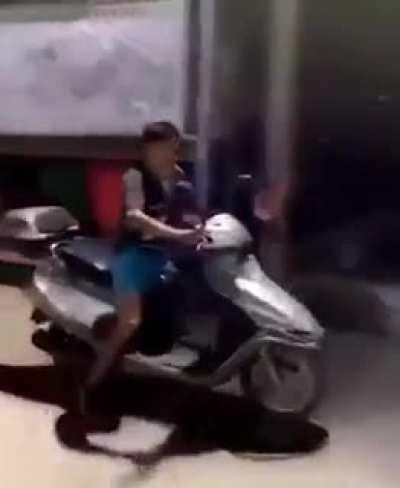 HMFT after messing around on a scooter