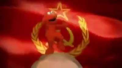 Elmo baila para la motherland.