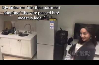 Incest just got legal in your country who will you fuck first