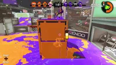 At least he was trying! XD