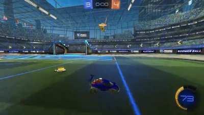 He stopped to put gg ez...