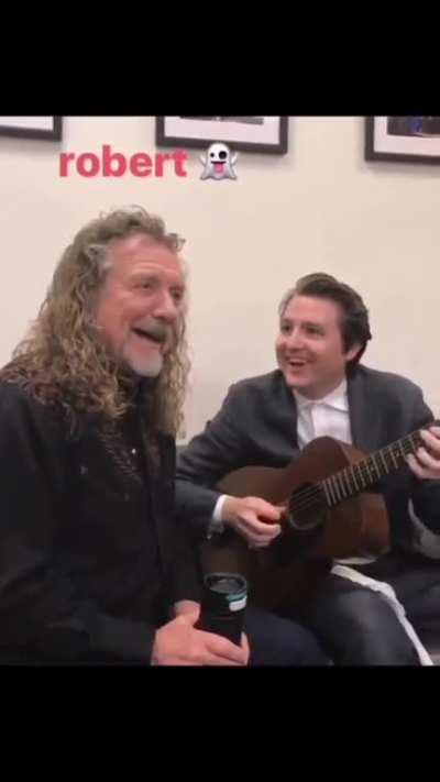 Robert Plant taking his way to heaven
