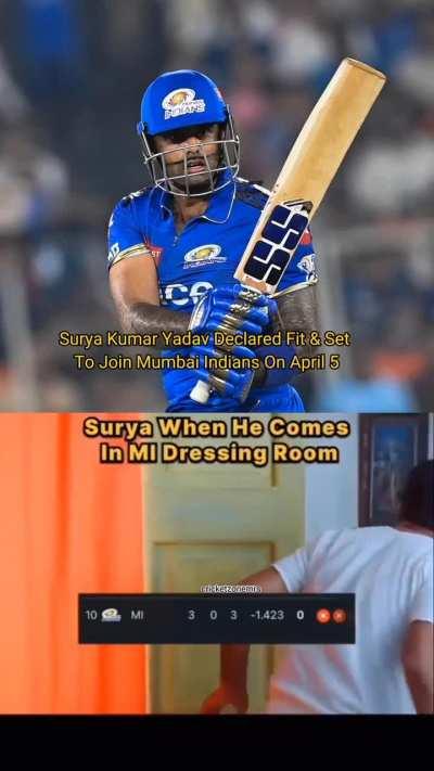 Surya be like ye team bhi mera hai