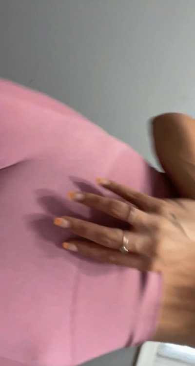 My yoga pants are nice and tight