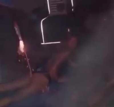 Playing with fireworks