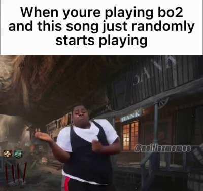 I stg it's played multiple times without me doing the easter egg [BO2]