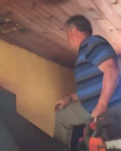 Okay, I’ll call the contractor.