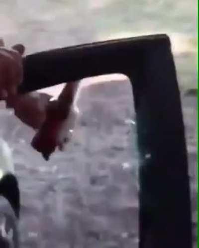 HMB while i use this car window as bottle opener