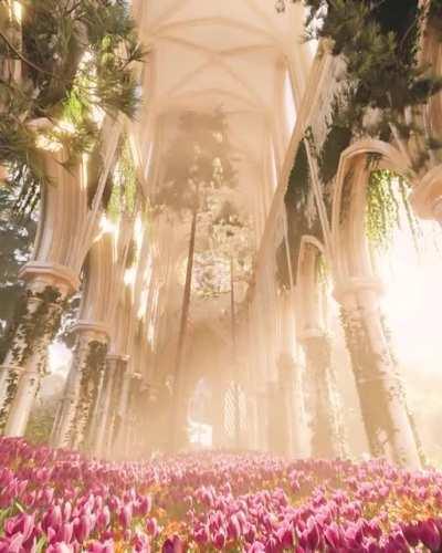 Floral Cathedral [OC]