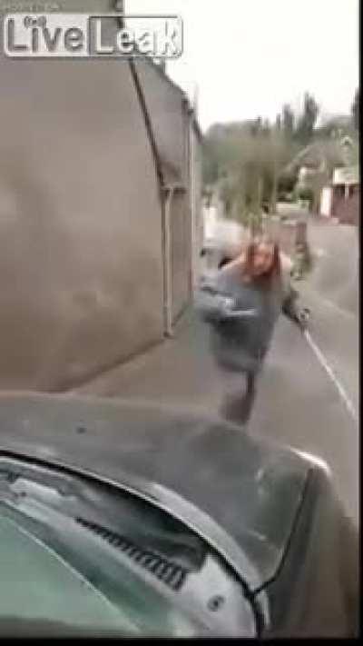 Kevin loses his temper on karen refusing to stand aside