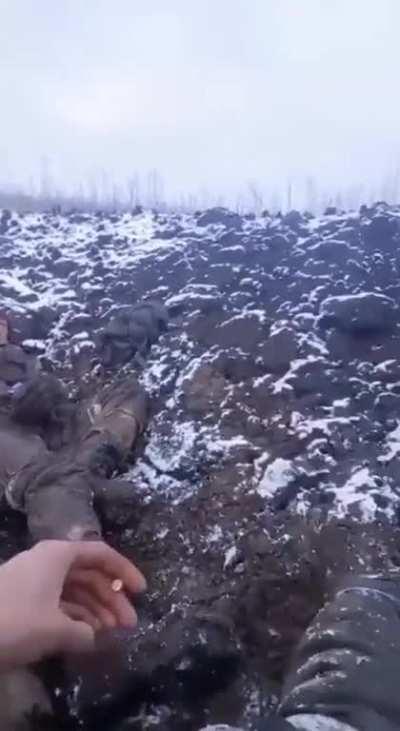 How it's going for orcs outside of Bakhmut just a few minutes ago