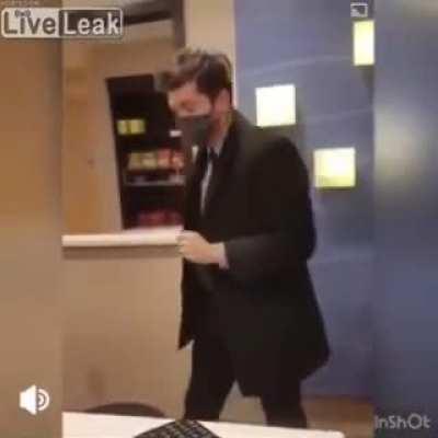customer bullies hotel employee into mental breakdown and films it