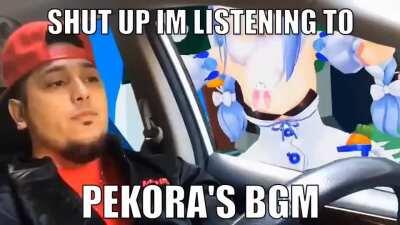 stfu im vibing to pekora's bgm
