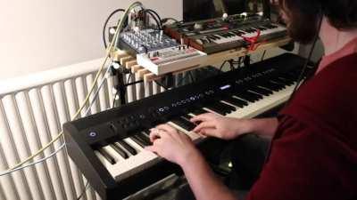 7/8 jam for piano, synth and drum machine. Gets going about two minutes in, would appreciate any feedback!
