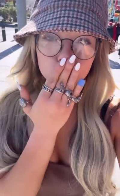 Walking around Las Vegas