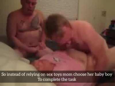 Helping out mom and dad