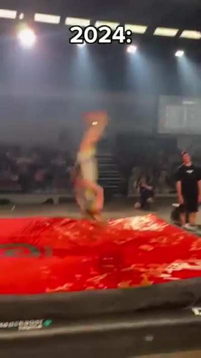 🤯 Danish gymnasts 1 year progress (Frederik Bækhøj Skaaningh