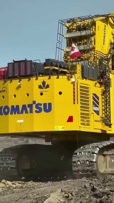Largest Excavator The PC-9000