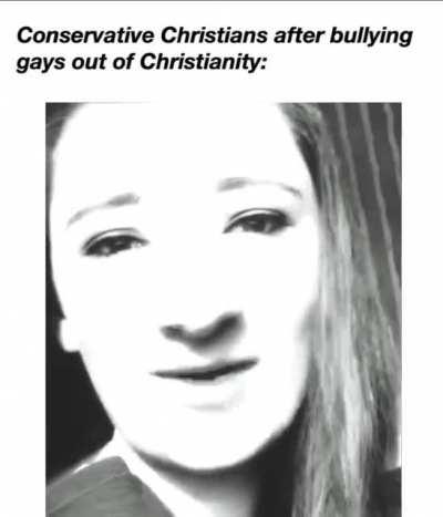 “You will burn in hell and Satan will pour lava down your throat” “Fyi Jesus loves you poggers<3”