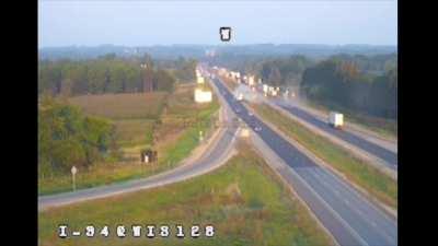 Distracted Tractor Trailer Driver Plows Into Another Truck In Wisconsin This Morning 