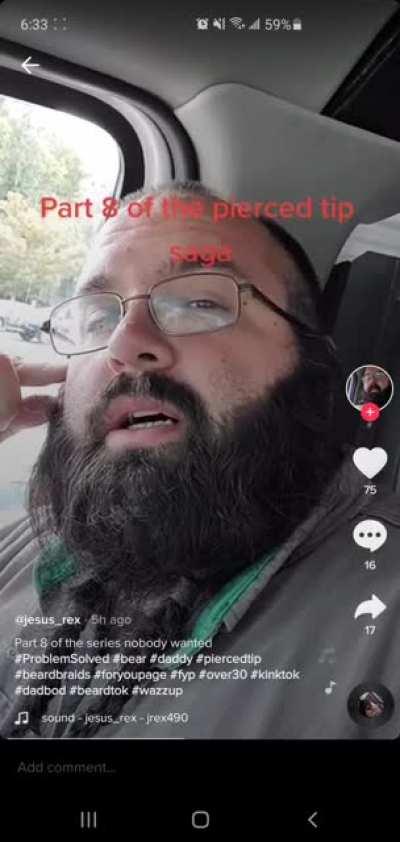 Part 8 of the pierced tip saga