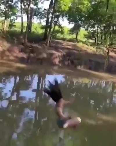 Eu acho que ela bateu na linha do Equador