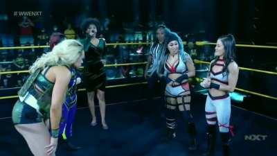 Tonight on NXT, Part 3: Io Shirai & My favorite wrestler Zoey Stark defend their NXT Women's Tag Team Championships!