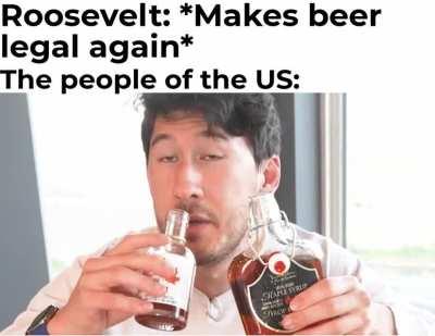 Thank You Roosevelt & the 21st Amendment!