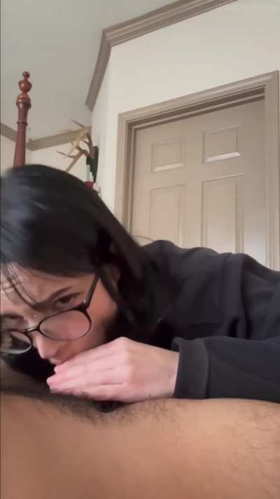 Goth girl sucking and fucking Mexican dick 🇲🇽