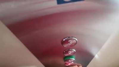 Got caught fucking in the elevator in mall