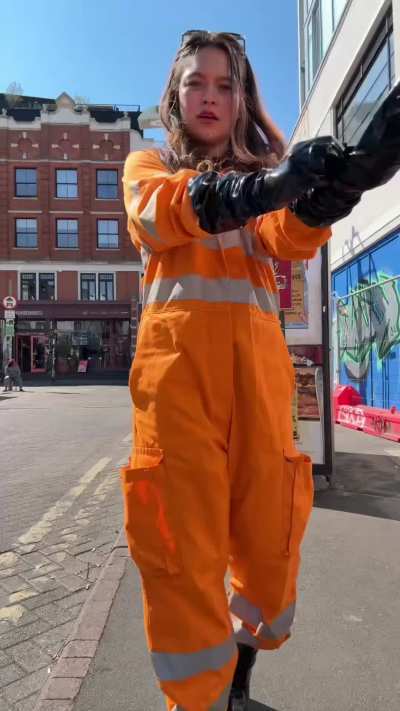 Want to see the full catsuit? 🖤