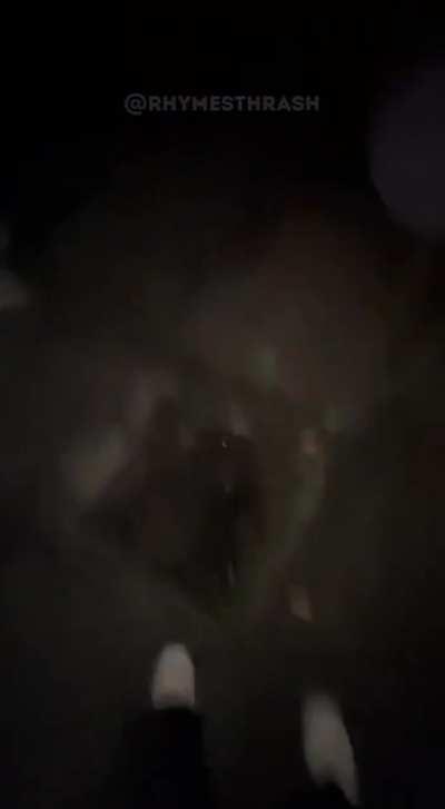 A guy falls into mine Shaft