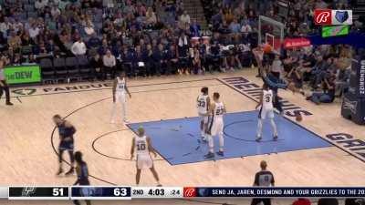 [Highlight] Steven Adams tries to tear the rim off