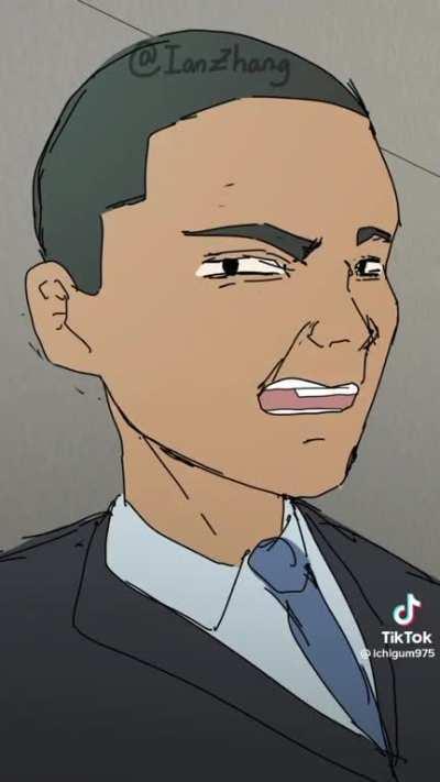 USA president play Minecraft (animated)